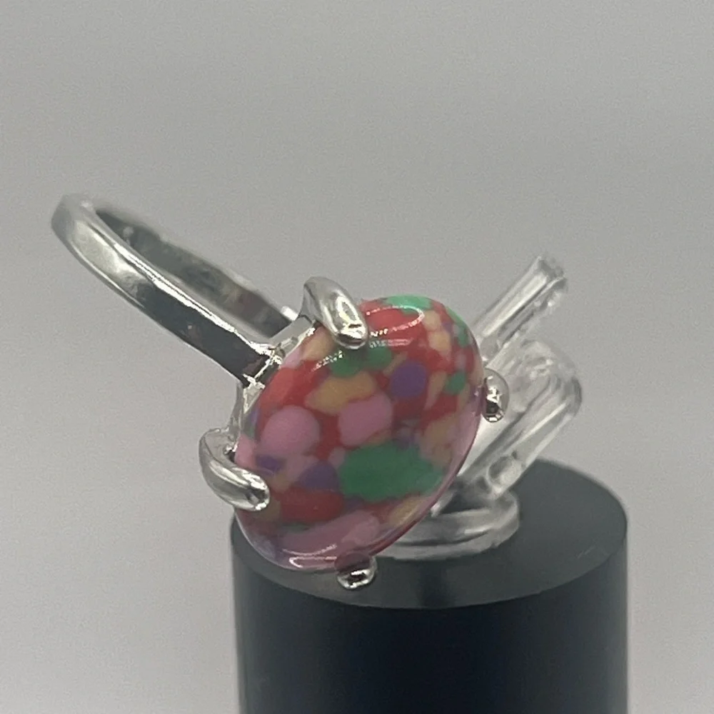 Brand New Ocean Jasper Silver Ring